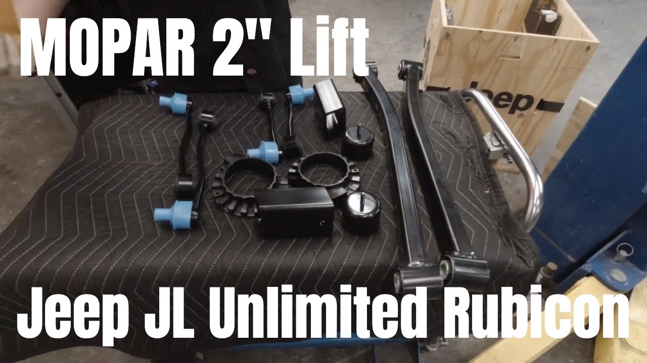  Jeep JL Unlimited Rubicon – MOPAR 2″ Lift Install
