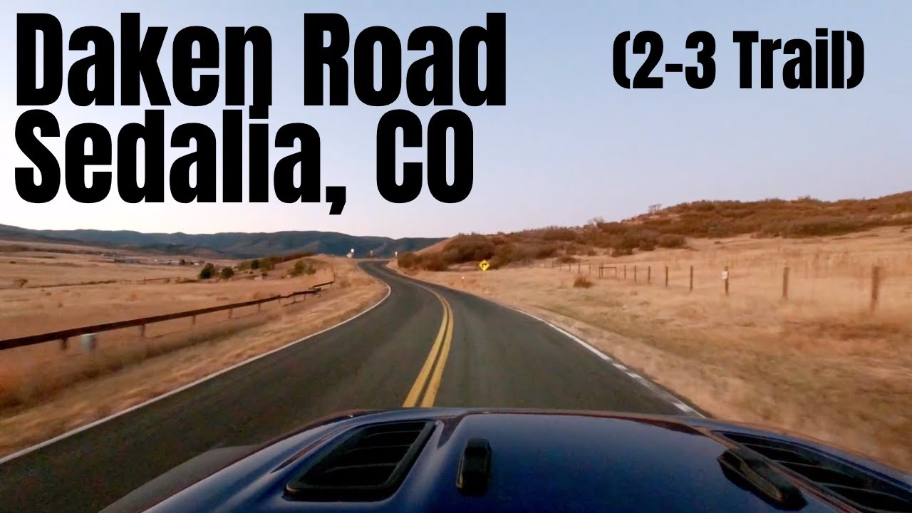  Daken Road – Sedalia, CO – (2-3 Difficulty)