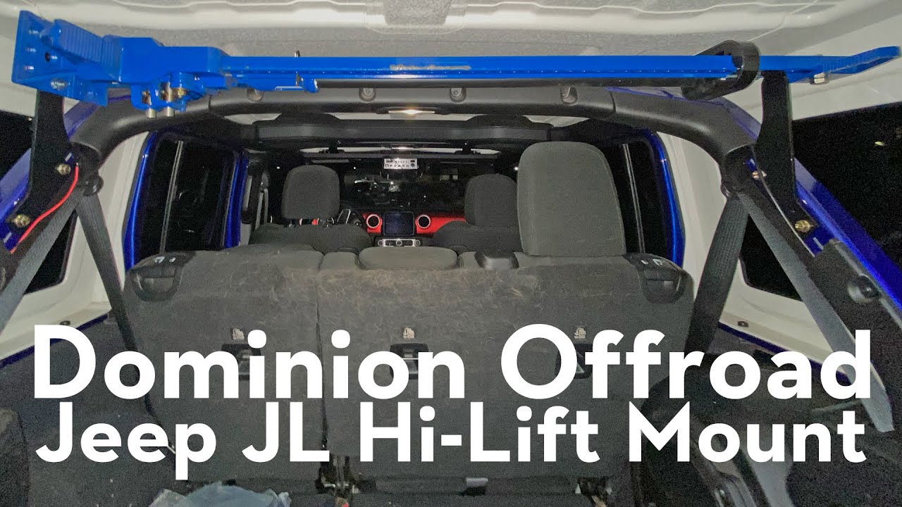  Dominion Offroad Jeep JL Hi Lift Mount