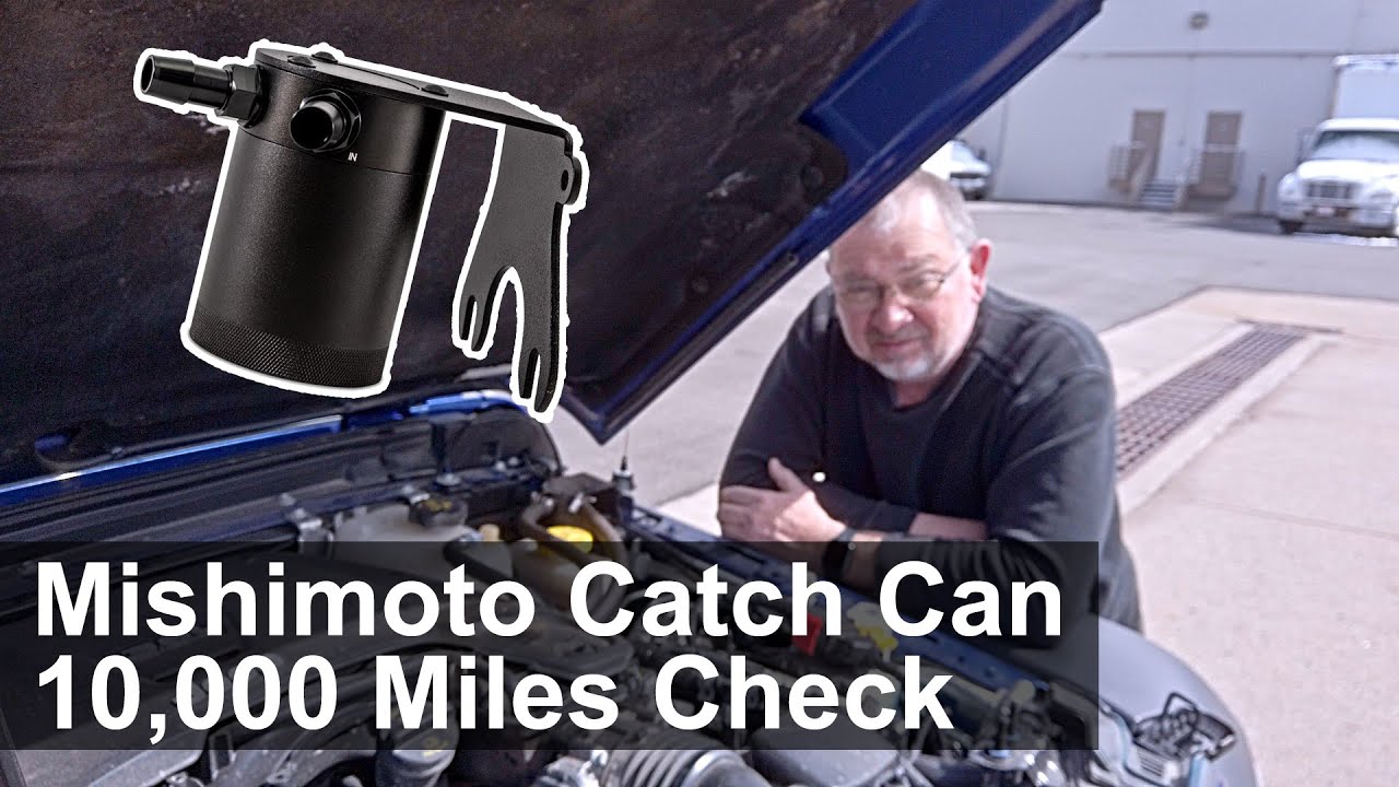  Mishimoto Catch Can 10,000 Miles Check – 2018 Jeep JL 3.6L