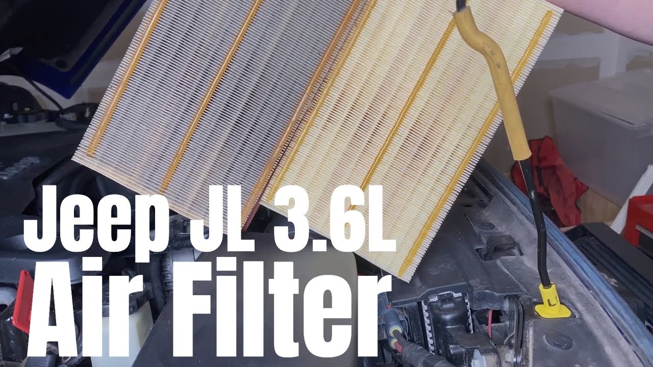  Keep Your Jeep JL 3.6L Running Smooth: Change the Air Filter!