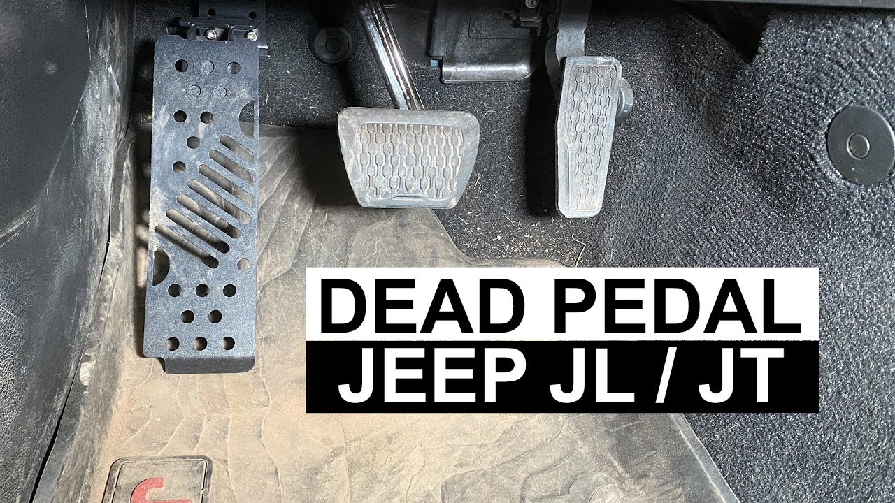  Jeep JL Dead Pedal – For JL’s with Automatic Transmission