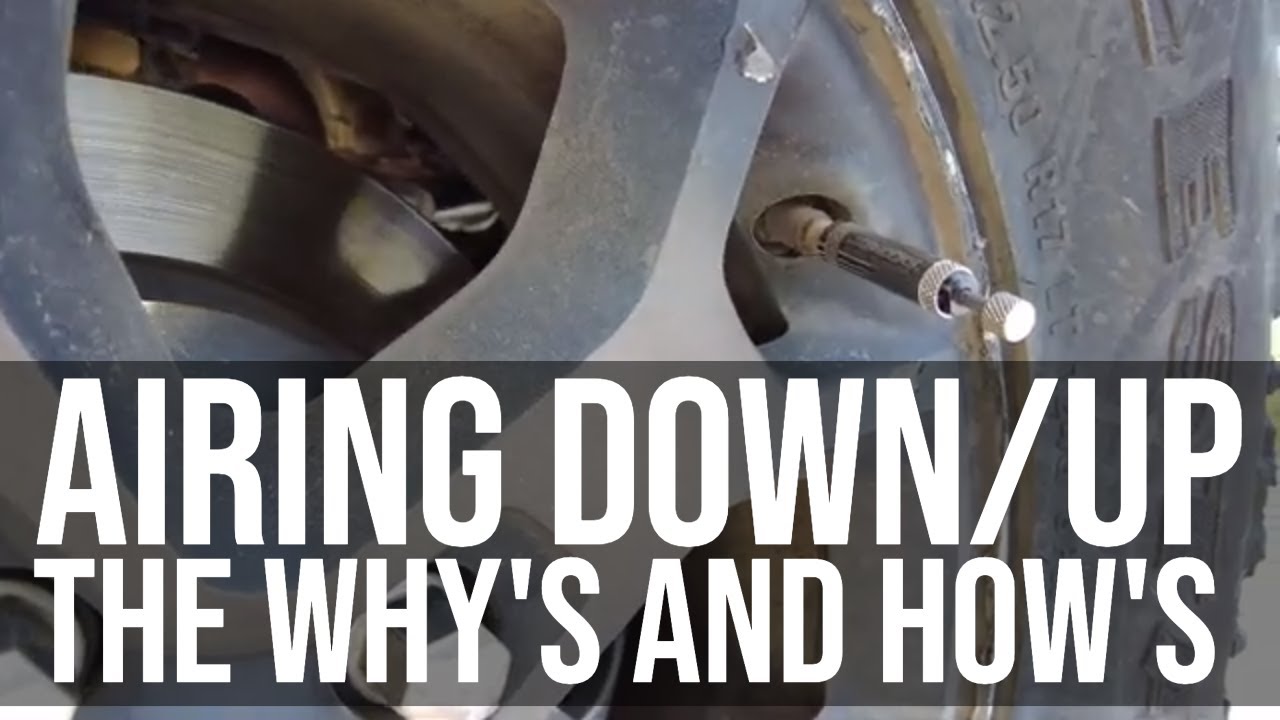  Airing Down/Up Your Tires For Off-Road Use