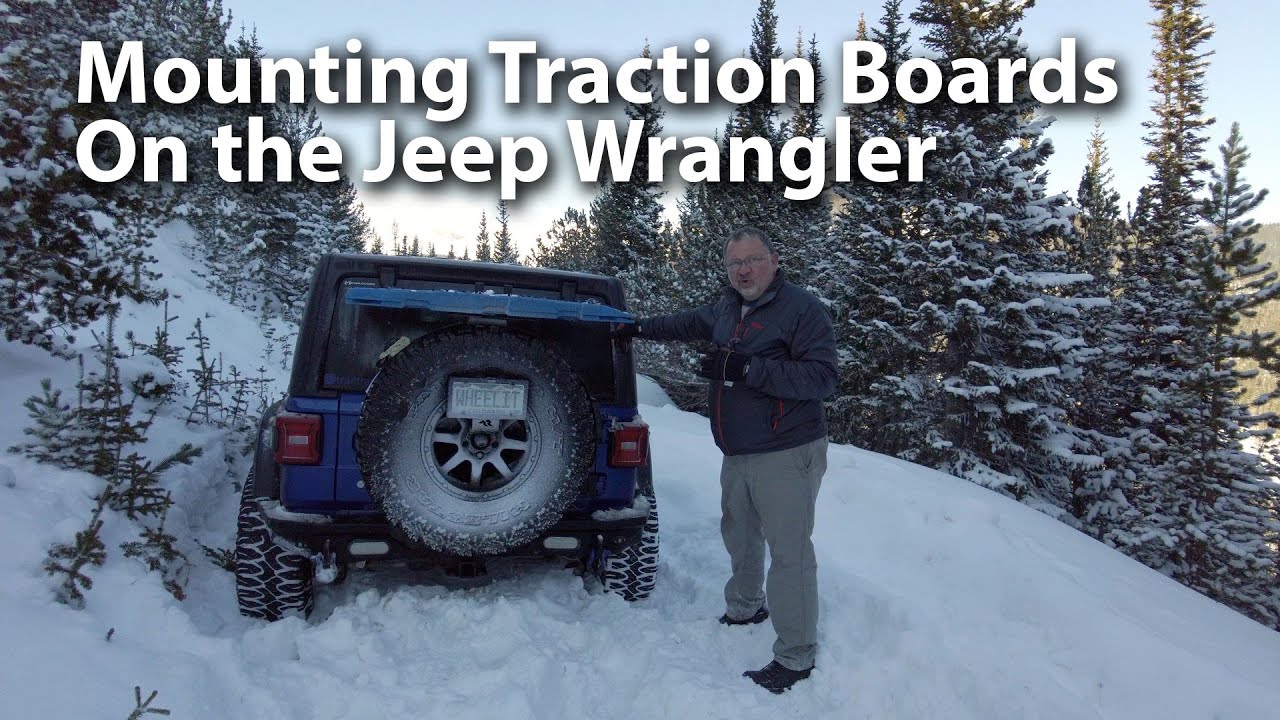  Mounting Traction Boards On Your Jeep #shorts