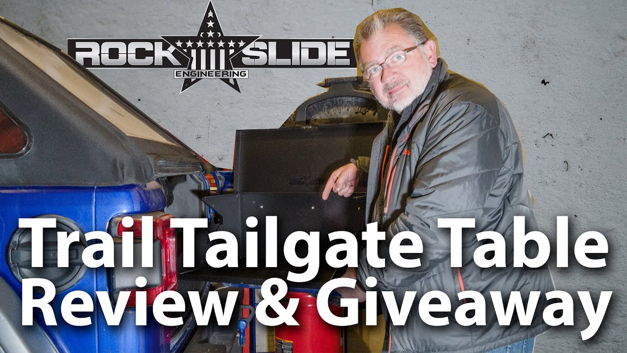  Rockslide Engineering Trail Tailgate Table – GIVEAWAY!!