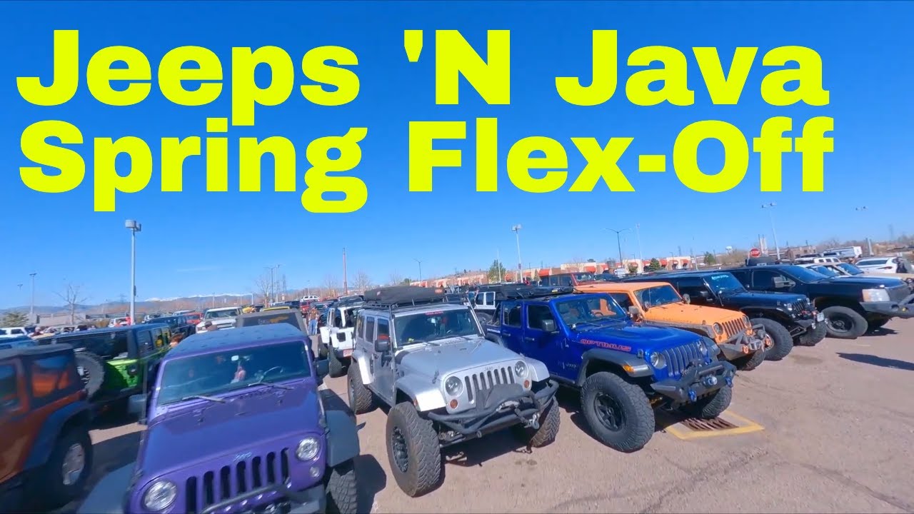Jeeps ‘N Java Spring Flexoff – April 10th 2021