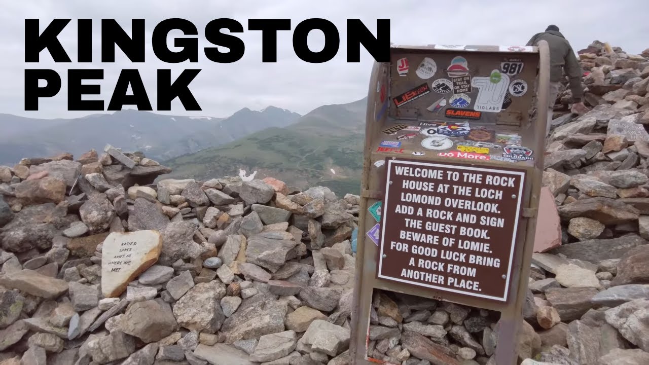 Above the treeline in Colorado – Kingston Peak