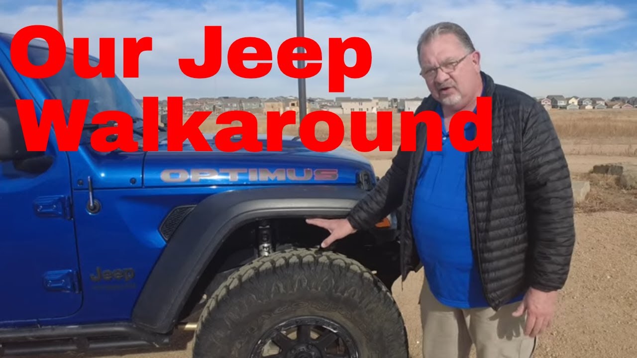 A walk around of our Jeep