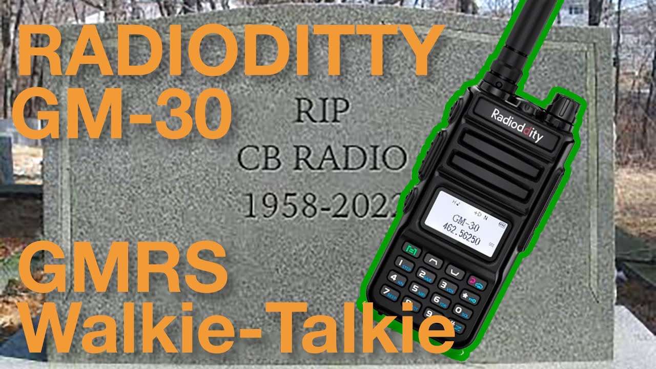 Radioditty GM-30 GMRS Walkie-Talkie