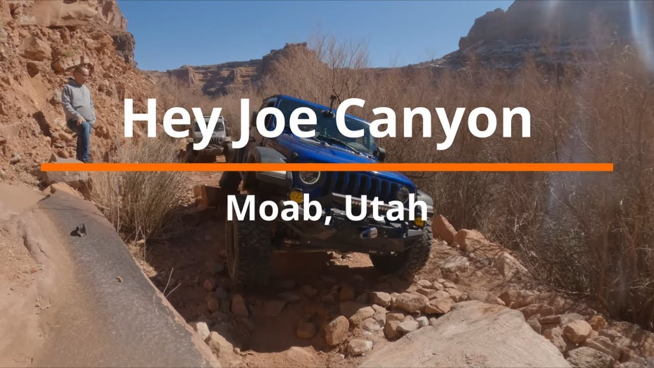 Pinstripes Galore on Hey Joe Canyon – Moab Off-Roading