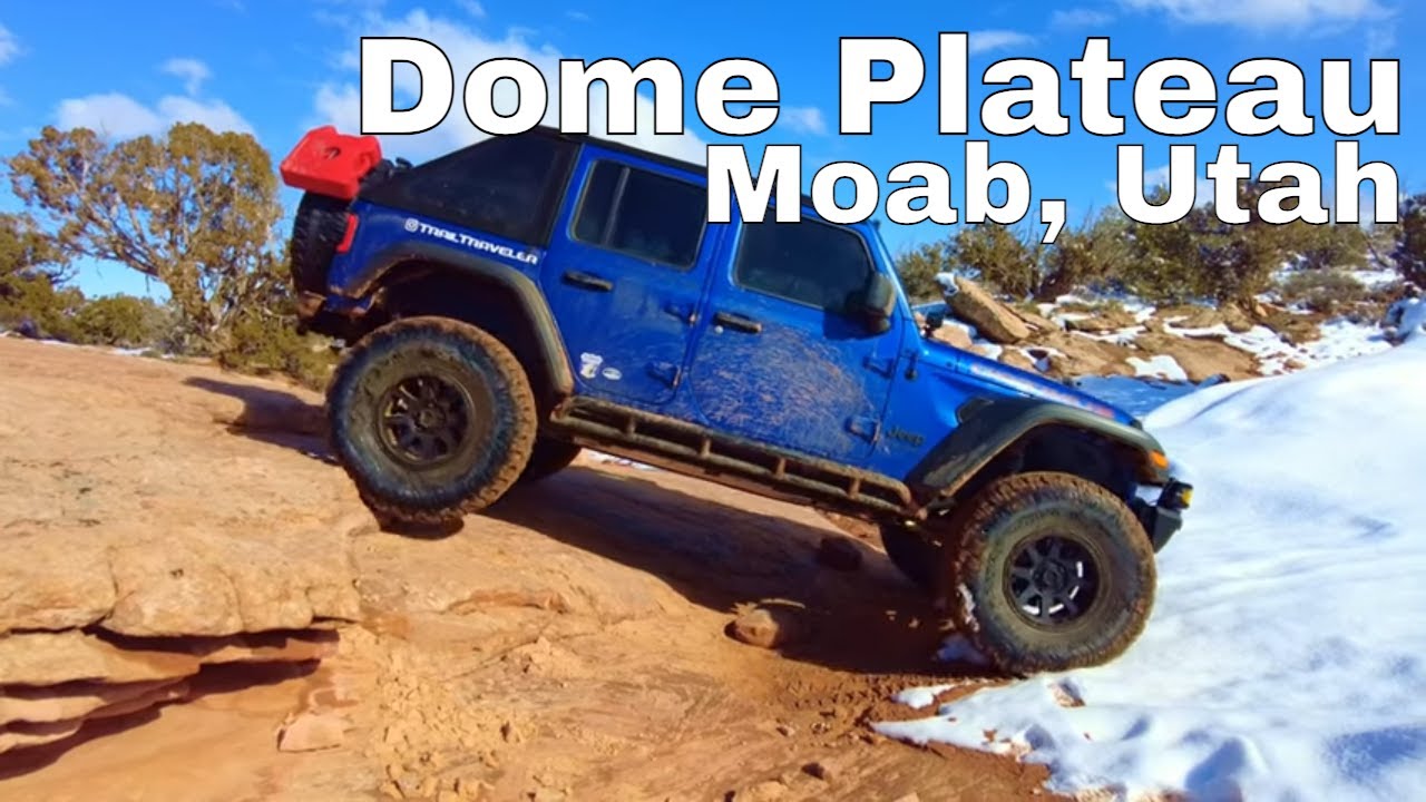 Dome Plateau – Moab Snow Wheeling