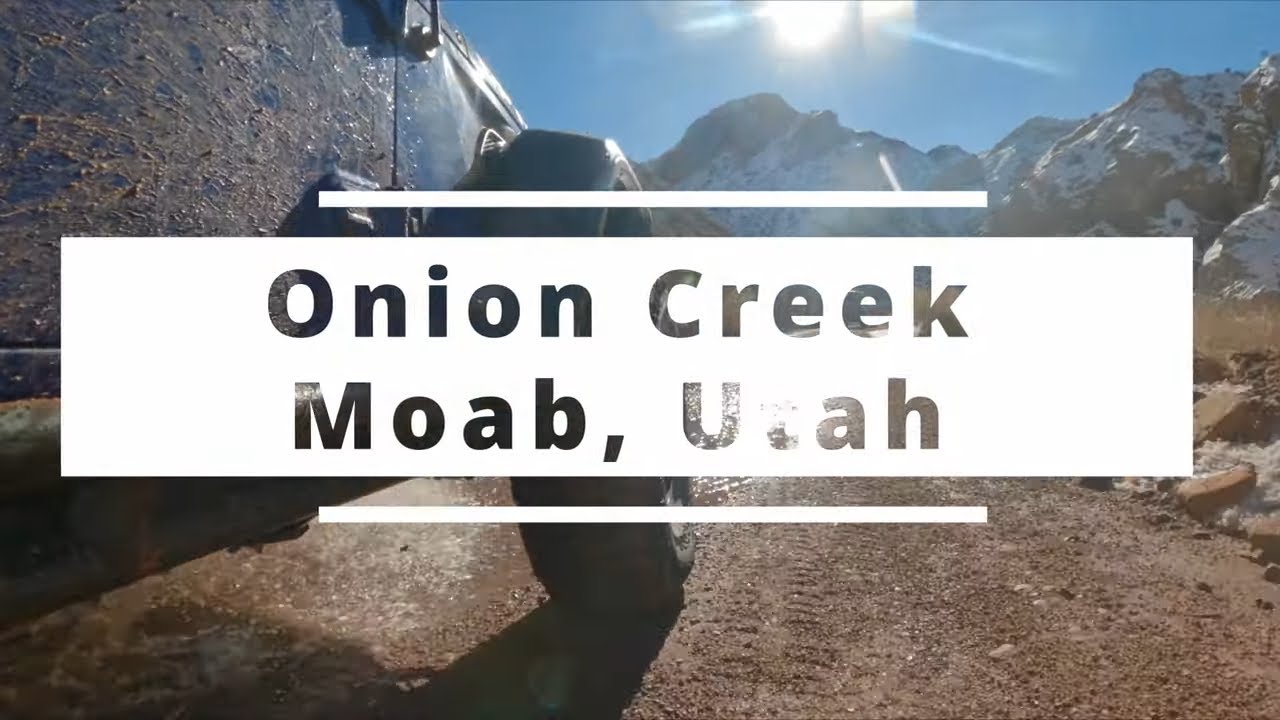 Onion Creek Road – Moab Utah