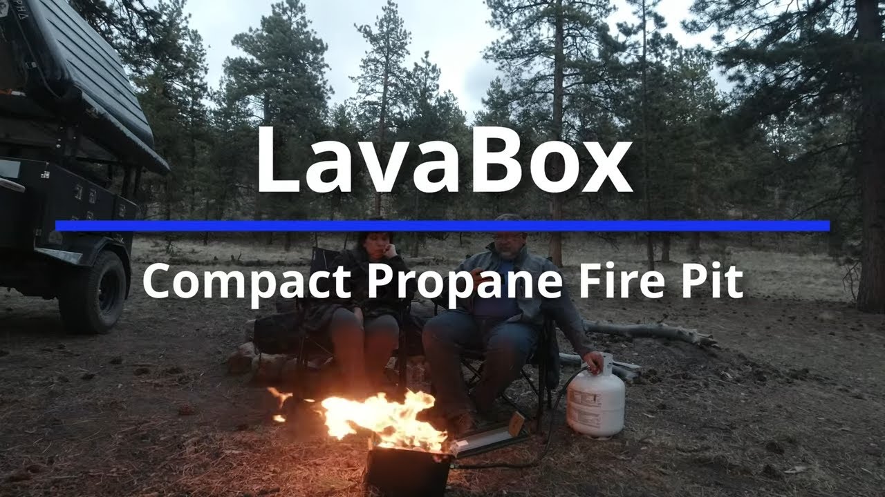  Beat the Fire Bans! Lavabox Propane Fire Pit