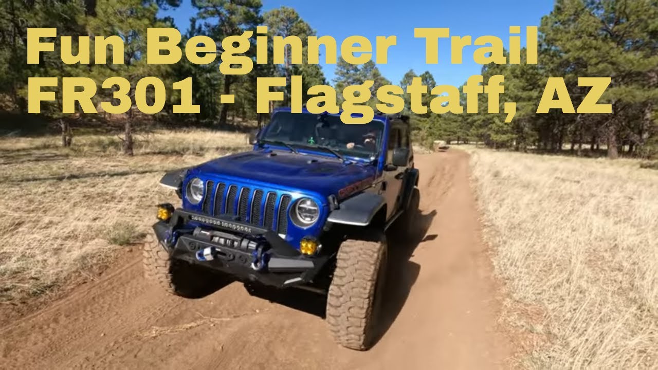 Easy Beginner Trail Outside of Flagstaff AZ – FR301