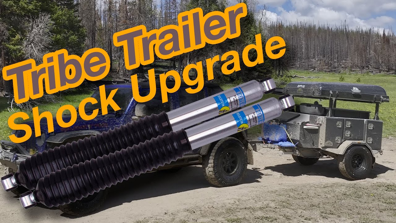  Tribe Trailer Overland Basecamp Shock Upgrade
