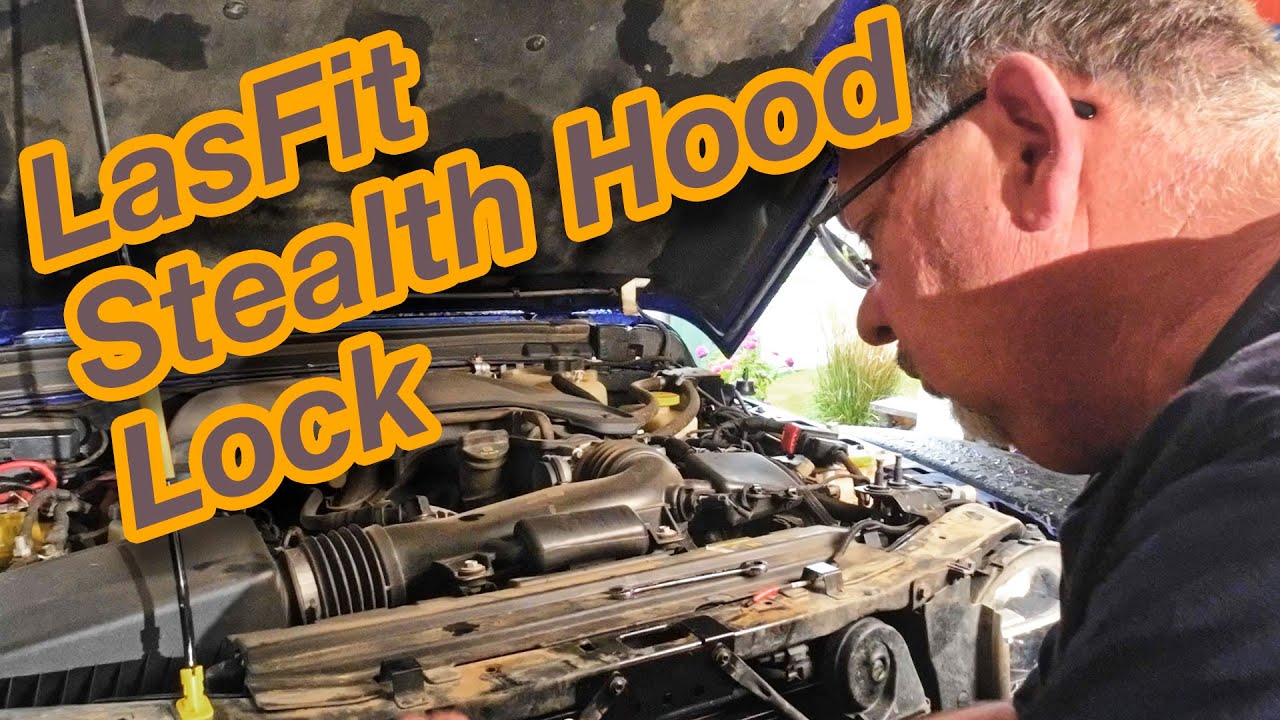 Lasfit Stealth Anti-Theft Automatic Hood Lock for JL/JT