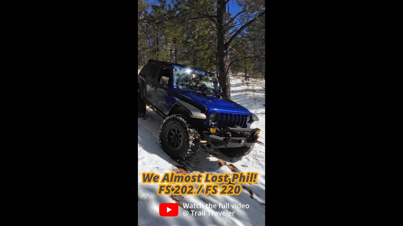 Phil slides off the cliff – #Shorts #Off-Road #4×4 #jeepwrangler