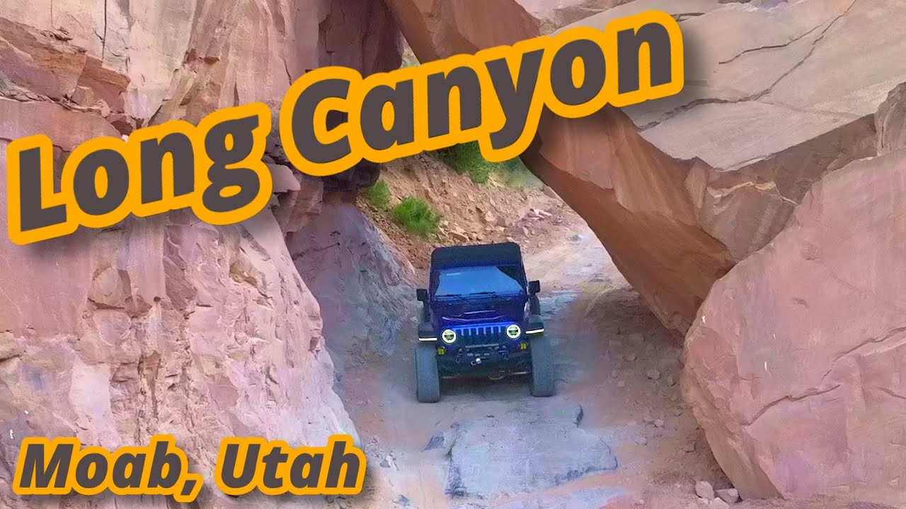 Long Canyon – Amazing canyon drive in Moab