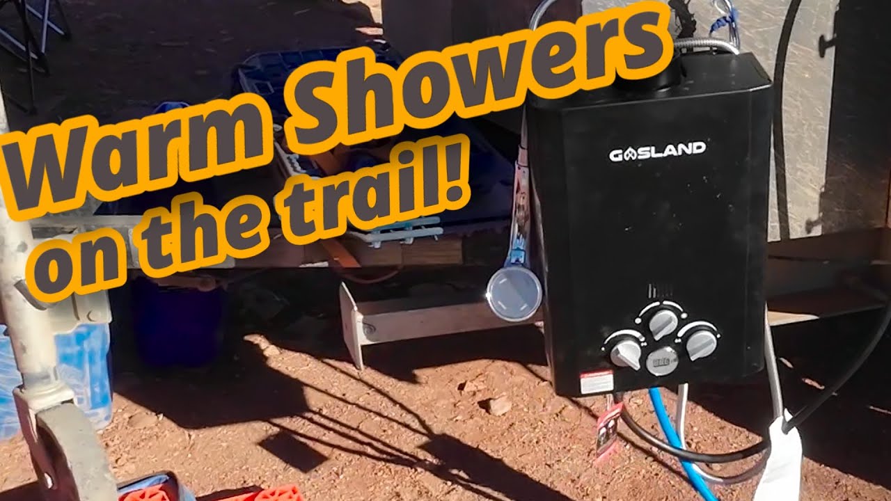  Hot Showers on a trail! Total Game Changer!
