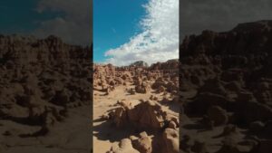  Flying Over Goblin Valley Start Park