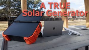 WOW! A Power Station with Built-In Solar Panels