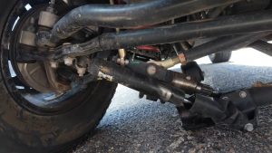 We broke the front axle on our new Gladiator