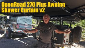 OpenRoad Awning and Shower Curtain – Excellent Value For Overlanders
